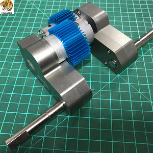 HOOBEN Scale 1/10 New Released CNC Gearbox All Metal Closed Fit all HOOBEN Tanks