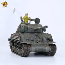 画像をギャラリービューアに読み込む, HOOBEN 1/16 US FURY M4A3E8 Sherman Medium Tank 6603
