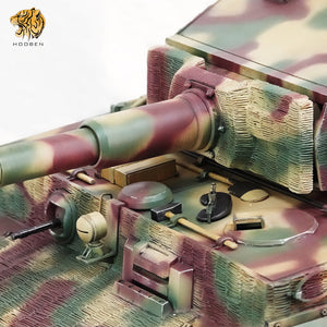 HOOBEN 1:10 RC RTR TANK Tiger I Late Production Michael Wittmann Heavy Tank WORLD WAR II Master Painting Camouflage & Zimmerit 6619