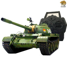 Cargar imagen en el visor de la galería, Hooben Full Set 1/16 RC Motorized Tank Kit T55A Russian Medium TANK With Metal Gearbox , Metal Barrel,Metal Sprocket / Idler 6602
