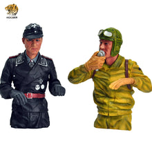 Laden Sie das Bild in den Galerie-Viewer, 1/10 Figure Soldier Wittmann and Brad Pitt for HOOBEN FURY and Tiger

