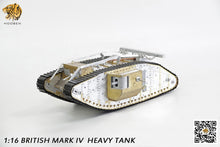 画像をギャラリービューアに読み込む, Hooben 6676 1/16 RC Metal Tank KIT WW1 British Mark IV Heavy Tank(Male)
