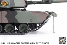 Laden Sie das Bild in den Galerie-Viewer, Hooben 1/16 American M1A2 Abrams Main Battle Tank 6601F
