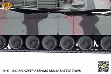 Laden Sie das Bild in den Galerie-Viewer, Hooben 1/16 American M1A2 Abrams Main Battle Tank 6601F
