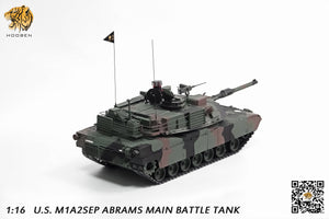 Hooben 1/16 American M1A2 Abrams Main Battle Tank 6601F