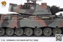 Cargar imagen en el visor de la galería, HOOEN 1/16 German Leopard 1A5 L1A5 Main Battle Tank RTR 6647
