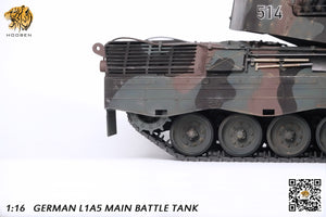 HOOEN 1/16 German Leopard 1A5 L1A5 Main Battle Tank RTR 6647