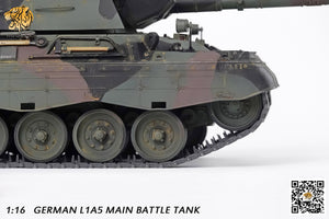 HOOEN 1/16 German Leopard 1A5 L1A5 Main Battle Tank RTR 6647