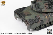 Laden Sie das Bild in den Galerie-Viewer, HOOEN 1/16 German Leopard 1A5 L1A5 Main Battle Tank RTR 6647
