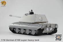 Afbeelding in Gallery-weergave laden, HOOBEN German 1/16 E100 Krupp Turret Panzerkampfwagen E-100 Gerät 383 TG-01 super-heavy tank World War II 6606
