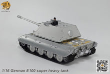 画像をギャラリービューアに読み込む, HOOBEN German 1/16 E100 Krupp Turret Panzerkampfwagen E-100 Gerät 383 TG-01 super-heavy tank World War II 6606
