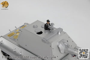 HOOBEN German 1/16 E100 Krupp Turret Panzerkampfwagen E-100 Gerät 383 TG-01 super-heavy tank World War II 6606