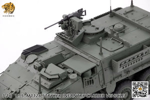 HOOBEN 1/16 M1126 Infantry Carrier Vehicle Armored Car Tank Model