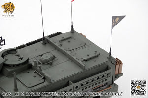 HOOBEN 1/16 M1126 Infantry Carrier Vehicle Armored Car Tank Model