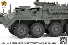 Load image into Gallery viewer, HOOBEN 1/16 M1126 Infantry Carrier Vehicle Armored Car Tank Model
