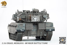 Laden Sie das Bild in den Galerie-Viewer, HOOBEN 1/16 Merkava IDF Main Battle Tank RC RTR Military Army Tanks Model 6617
