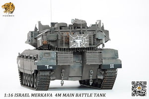 HOOBEN 1/16 Merkava IDF Main Battle Tank RC RTR Military Army Tanks Model 6617