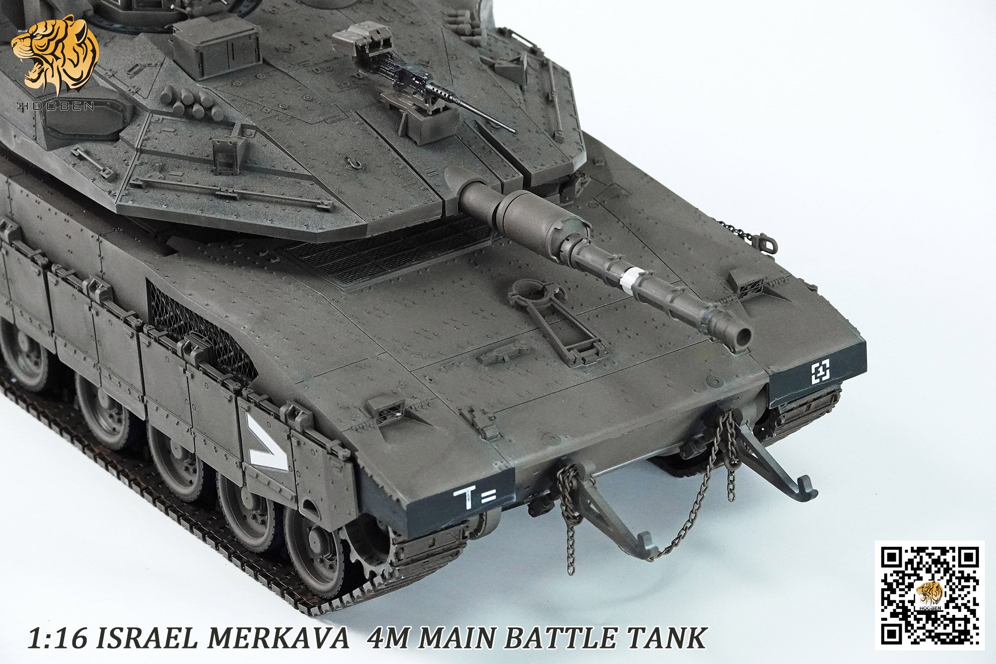 Merkava IDF Battle Tank RC RTR Military Army Tanks Mo – Hooben