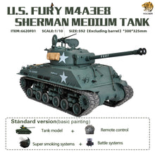 Load image into Gallery viewer, HOOBEN 1/10 M4A3E8 Fury Sherman Master Camouflage RTR 6620
