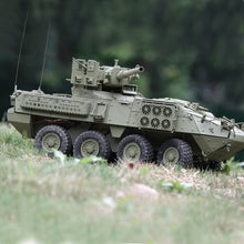 Charger l&#39;image dans la galerie, Pre-Order 1/16 Hooben US STRYKER MGS M1128 RC Military Battle Vehicle Tank
