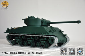 Metal Track For 1:16 US FURY M4A3E8 Sherman Army Battle RC TANK  RTR 1 PAIR( Left and Right)